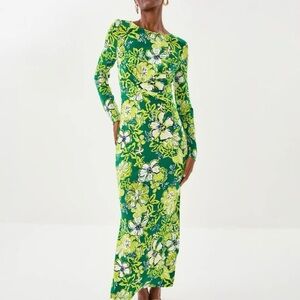 Lilly Pulitzer Vibrant Floral Long Sleeve Dress
